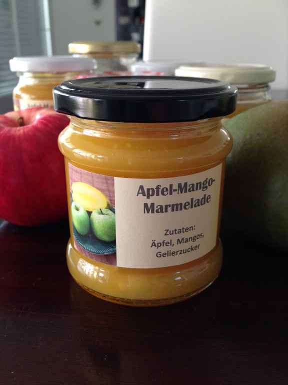 Apfel-Mango-Marmelade – Martha&amp;#39;s Kitchen